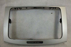 VW Passat 3C B6 05-10 Blende Autoradio edelstahl gebürstet 3C0858069AC Konsole