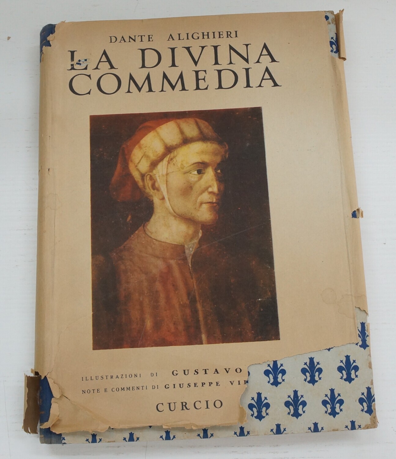 Die göttliche Komödie von Dante Alighieri von Villaroel Illustr. Dore' ed. ...
