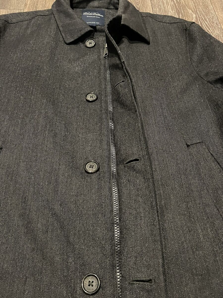 Brooks Brothers Loro Piana Storm System Mens Charcoal Gray Brooks Brothers Loro Piana Storm System Mens Charcoal Gray