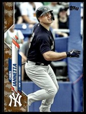 2020 Topps Update U-133 Chris Iannetta New York Yankees Memorial Day Camo 02/25