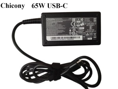 Genuine Chicony 65W USB-C Charger for MSI Summit E13FlipEvo A11MT Type C Adapter