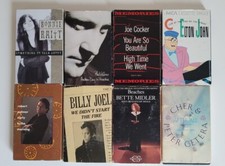 Cassettes Rock Pop Blues Elton John, Cher, Billy Joel LOT OF 8