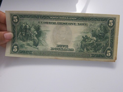 1914 Large $5 Red Seal FRN San Francisco #L569976A - Picture 14 of 14