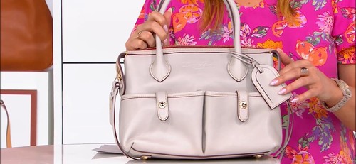 Dooney & Bourke Florentine Leather Small East/West Satchel Black $329 NWT! - Picture 10 of 15