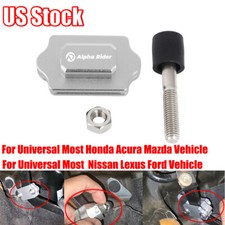 Universal Adjustable Aluminum Race Clutch Pedal Petal Stop Plate Bracket Crank Universal Adjustable Aluminum Race Clutch Pedal Petal Stop Plate Bracket Crank