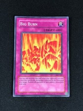 yugioh continuous burn cards Amazon.com: Yu-Gi-Oh! - Big Burn (IOC-047) - Invasion of Chaos - Unlimited  Edition main image 1