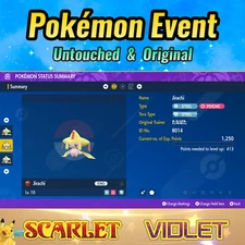 ✨ Shiny Jirachi ✨Event 2014 Tanabata 💜 Pokémon Scarlet & Violet