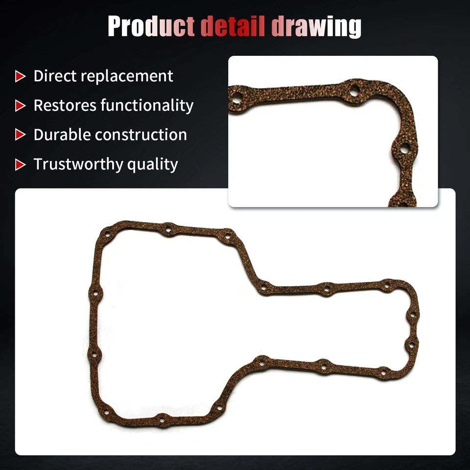 Junta de cárter de aceite para Toyota Corolla Celica Matrix Pontiac Vibe 1,8 L 1998-2008 Foto 3 de 4