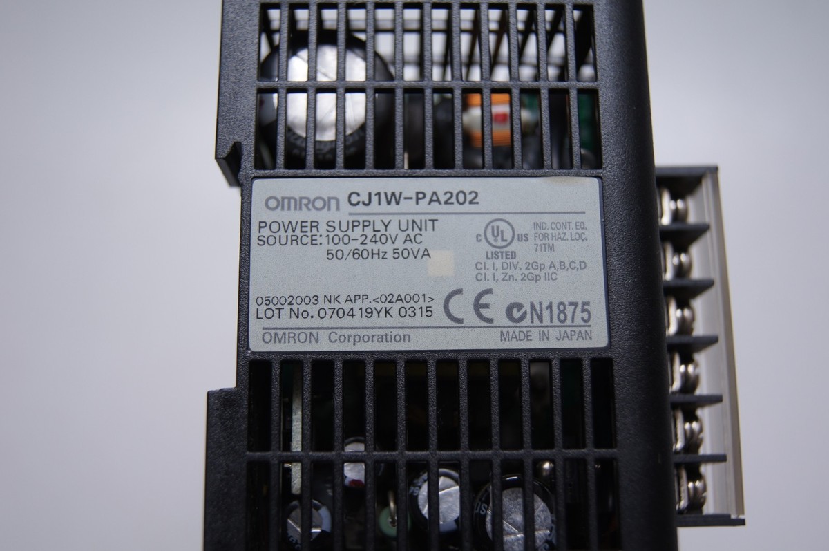 Omron PLC Set CJ1W-PA202 , Sysmac CJ1G CPU43H , NCF71 , NC213 , ID231 , 2x OD212 Omron PLC Set CJ1W-PA202 , Sysmac CJ1G CPU43H , NCF71 , NC213 , ID231 , 2x OD212