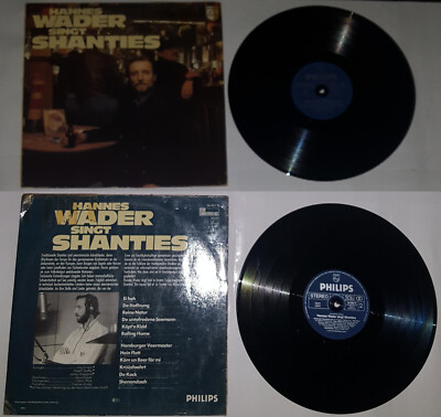 Hannes Wader   Hannes Wader Singt Shanties / LP,  Vinyl  Label: Philips   27 638