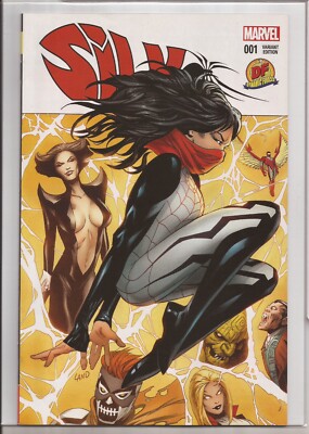 SILK #1 - DYNAMIC FORCES GREG LAND VARIANT W/DF COA - LIMITED TO 3000 COPIES