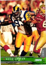 2000 TOPPS STADIUM CLUB KEVIN CARTER FOOTBALL #51 CARD $0.99 VALUE BOX