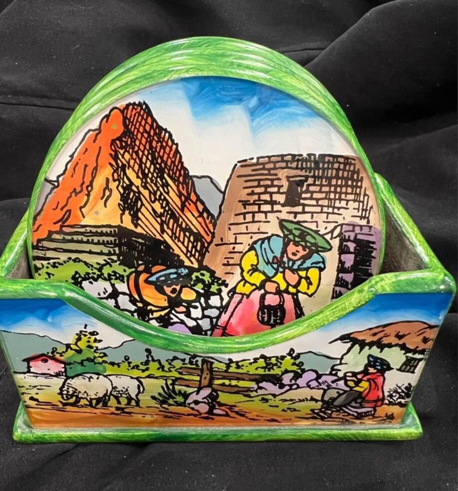 VTG Accents Peruvian Coaster (Set of 5) eBay