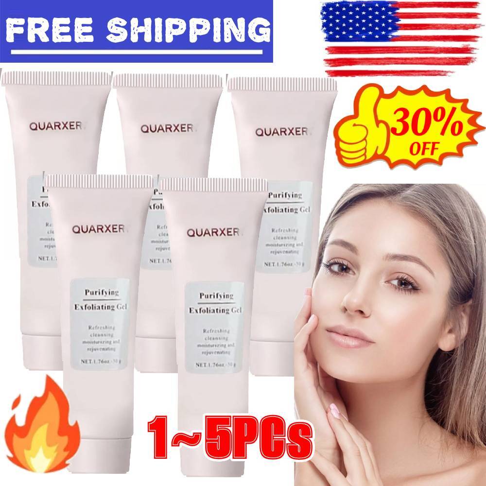 1~5 Quarxery Purifying Exfoliating Gel,Quarxery Purifying Cream, for Face & Body