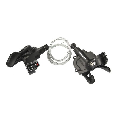 SRAM 00.7015.093.000 Trigger-Schalter-Set X4 8-Gang hinten 1:1 - Index Front 3-G