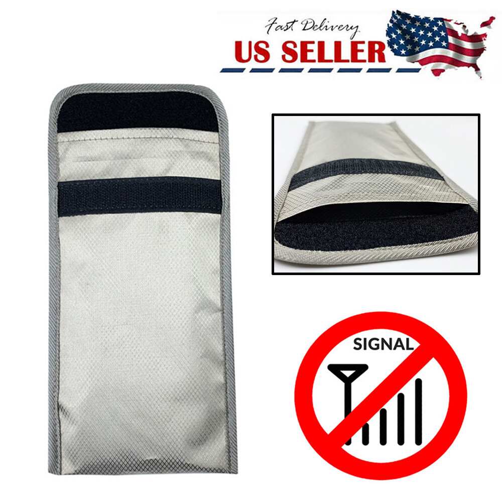Faraday Bag Cell Phone Signal Blocking Bag Shielding Pouch Wallet Case US  Seller