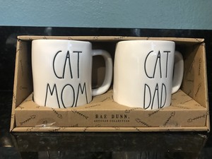 cat mom cat dad mugs