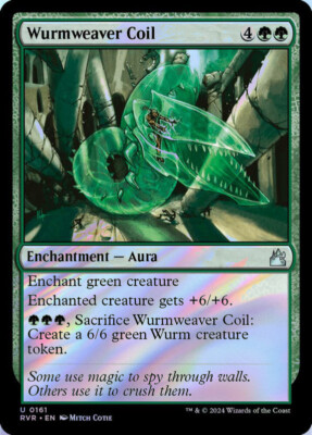 Wurmweaver Coil 0161 MTG RVR NM Foil