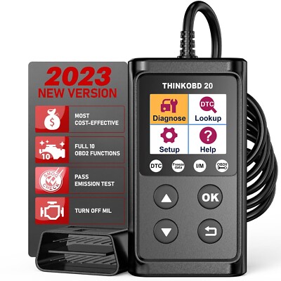 Universal Auto OBD2 Fehlercode Leser Scanner Motor Fahrzeug TÜV Werkzeug ThinkOBD