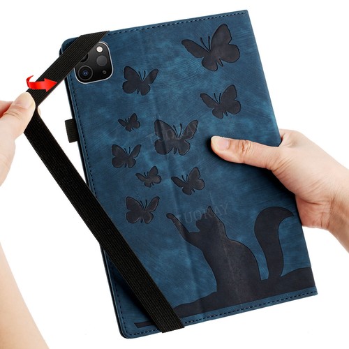 For iPad Air 13 11 M3 2025 10/9/8/7/6/5th Gen Air 3 4 5 Pro11 Leather Case Cover - Picture 62 of 77