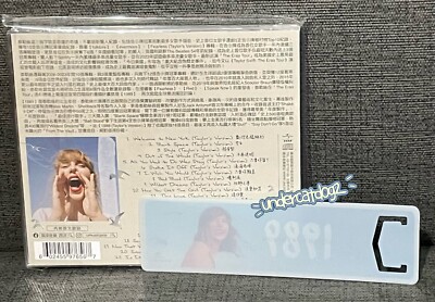 Taylor Swift 1989 (Taylor's Version) Taiwan Ltd CD w/OBI +PVC