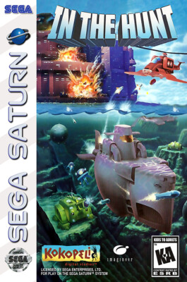 In The Hunt Sega Saturn BOX ART Premium POSTER MADE IN USA