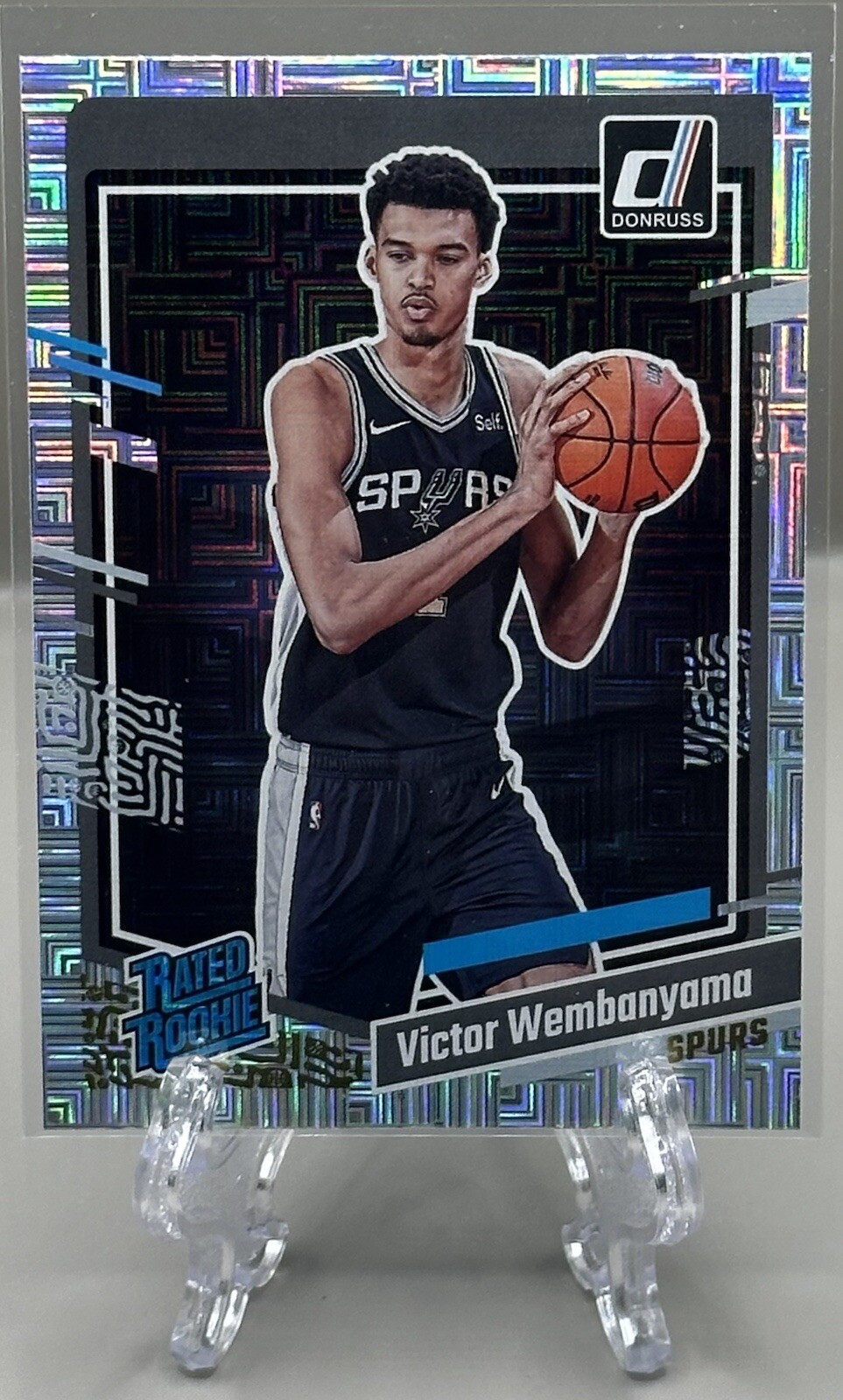 Victor Wembanyama 2023-24 Panini Donruss Choice #220 Rookie RC! Spurs