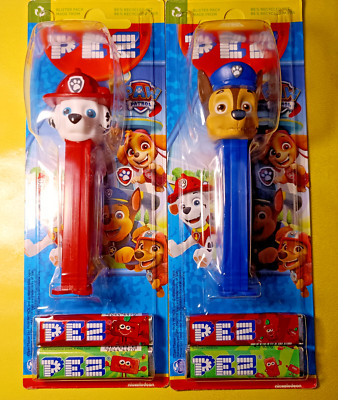 Paw Patrol PEZ Süßigkeitenspender Set - Marshall & Chase