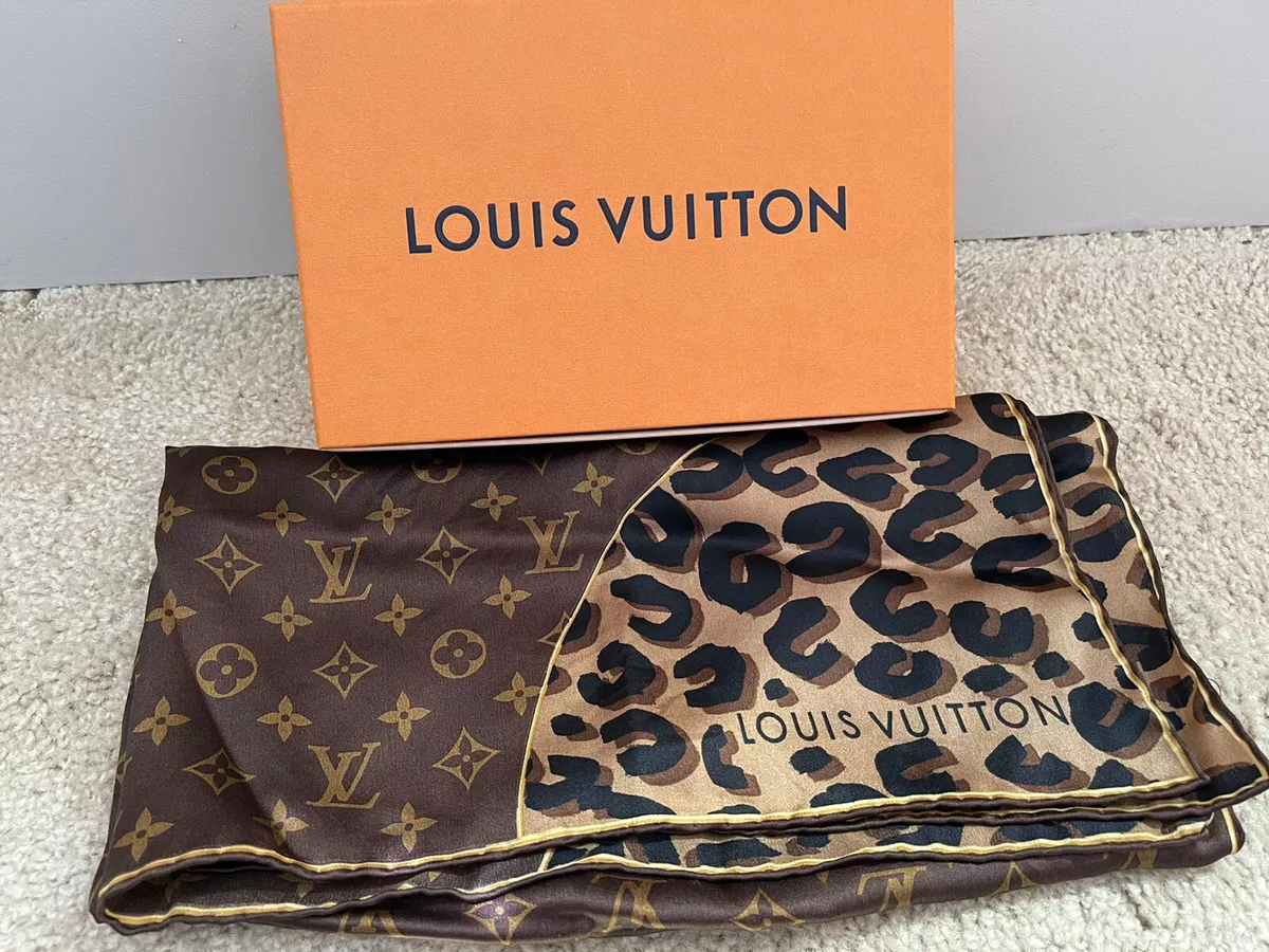 Louis Vuitton Monogram Silk Scarf