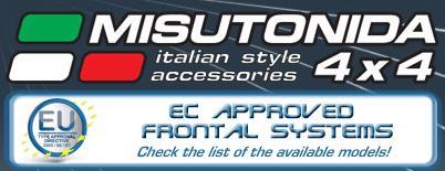PEDANE LATERALI DESIGN OVALI MISUTONIDA INOX AISI 304 PER ISUZU D-MAX D.C. - Foto 6 di 8