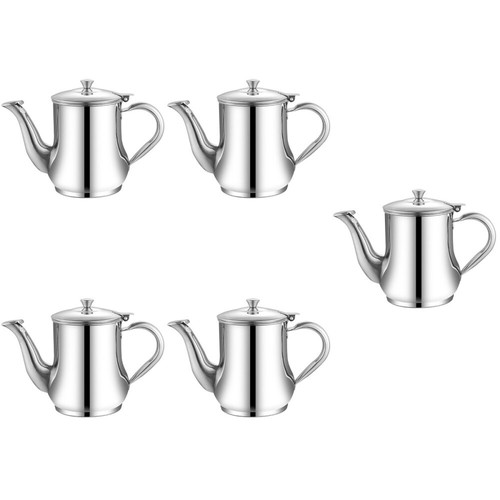 Set of 5 Pot À achats Huile Avec Maille Filtrante Distributeur D'huile Pour