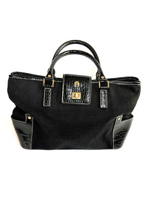 【ビンテージ】Etienne Aigner ブラックショルダーバッグ VTG Etienne Aigner Crossbody Purse Shoulder Bag Tailored