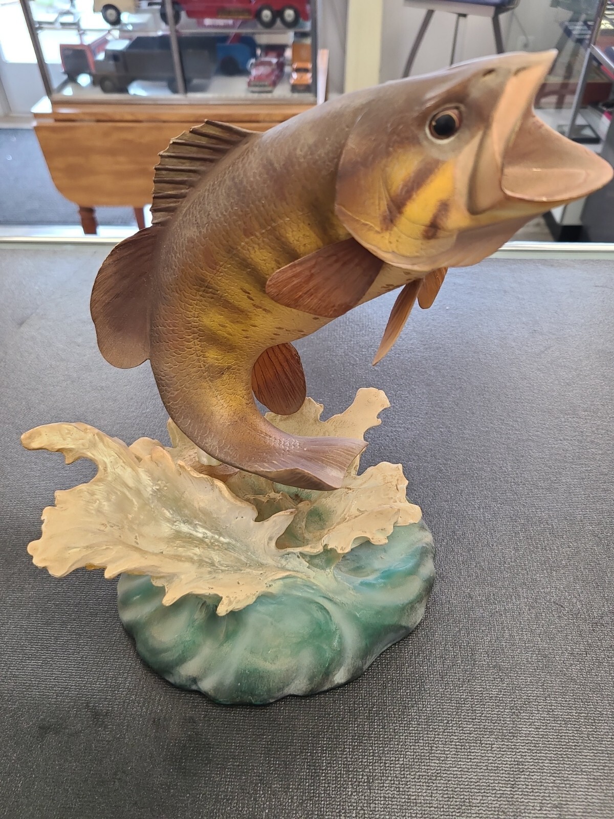 Danbury Mint Bronzeback Bass By Kruth Freshwater Trophies Fish