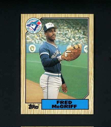Fred McGriff 1987 Topps Traded RC (HOF) Toronto Blue Jays #74T MINT