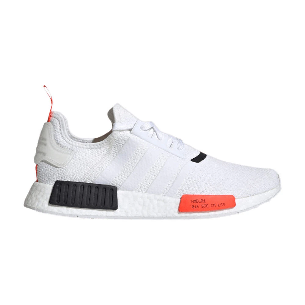 adidas gazelle silver green womens NMD_G1 SHOES - Crystal White / Grey One / Solar Red – bCODE main image 1