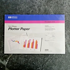 Hewlett Packard HP Non Glossy Plotter Paper 50 Sheets 11x17 inch 17804P NEW