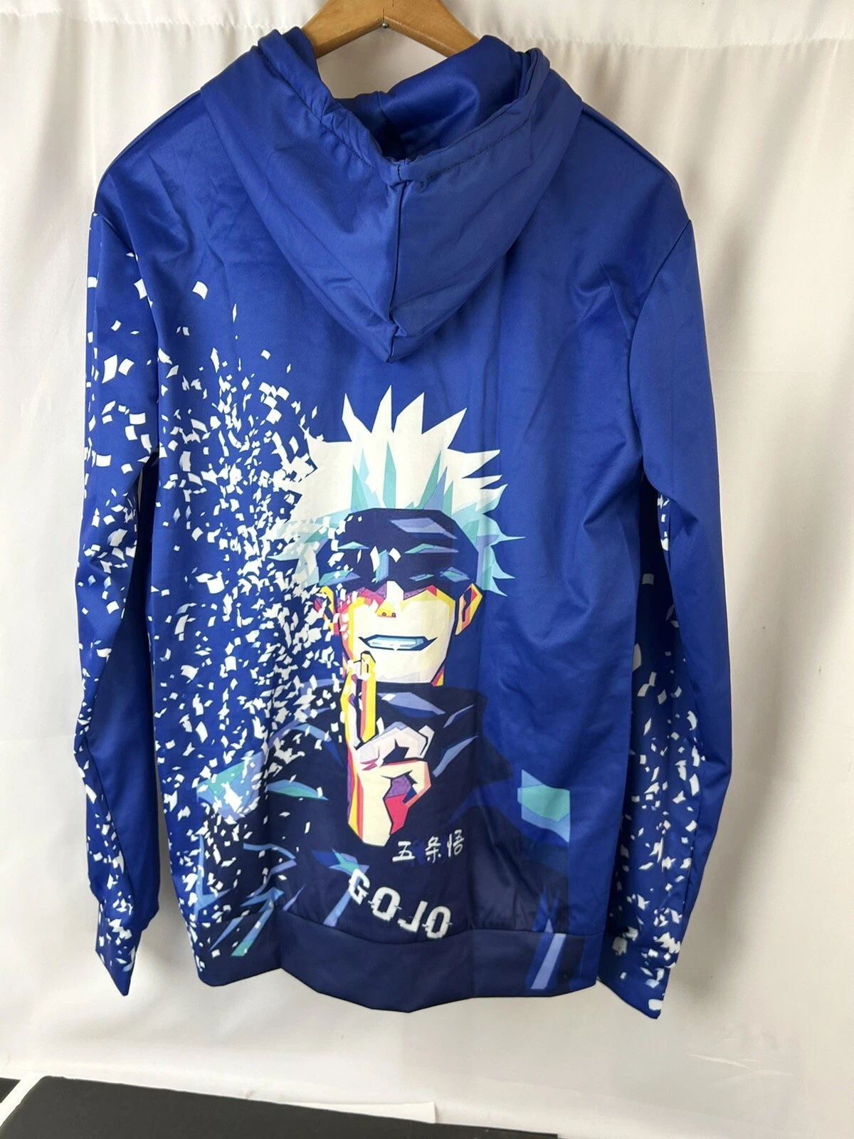 Ayuraa Unisex Men Jujutsu Satoru Hoodie Gojo Satoru Sweatshirt 3D Print Pullover