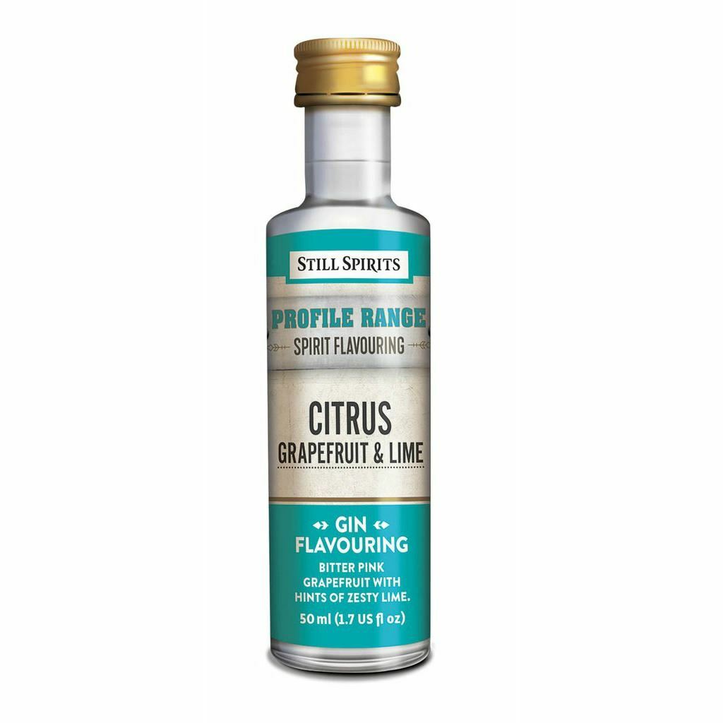 Still Spirits Grapefruit and Lime Gin Profile 50ml Flavouring Notes