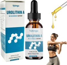 Urolithin A for GLP-1 Supplement Drops 1000 mg Mitochondrial Support 2 oz ~ 8/26