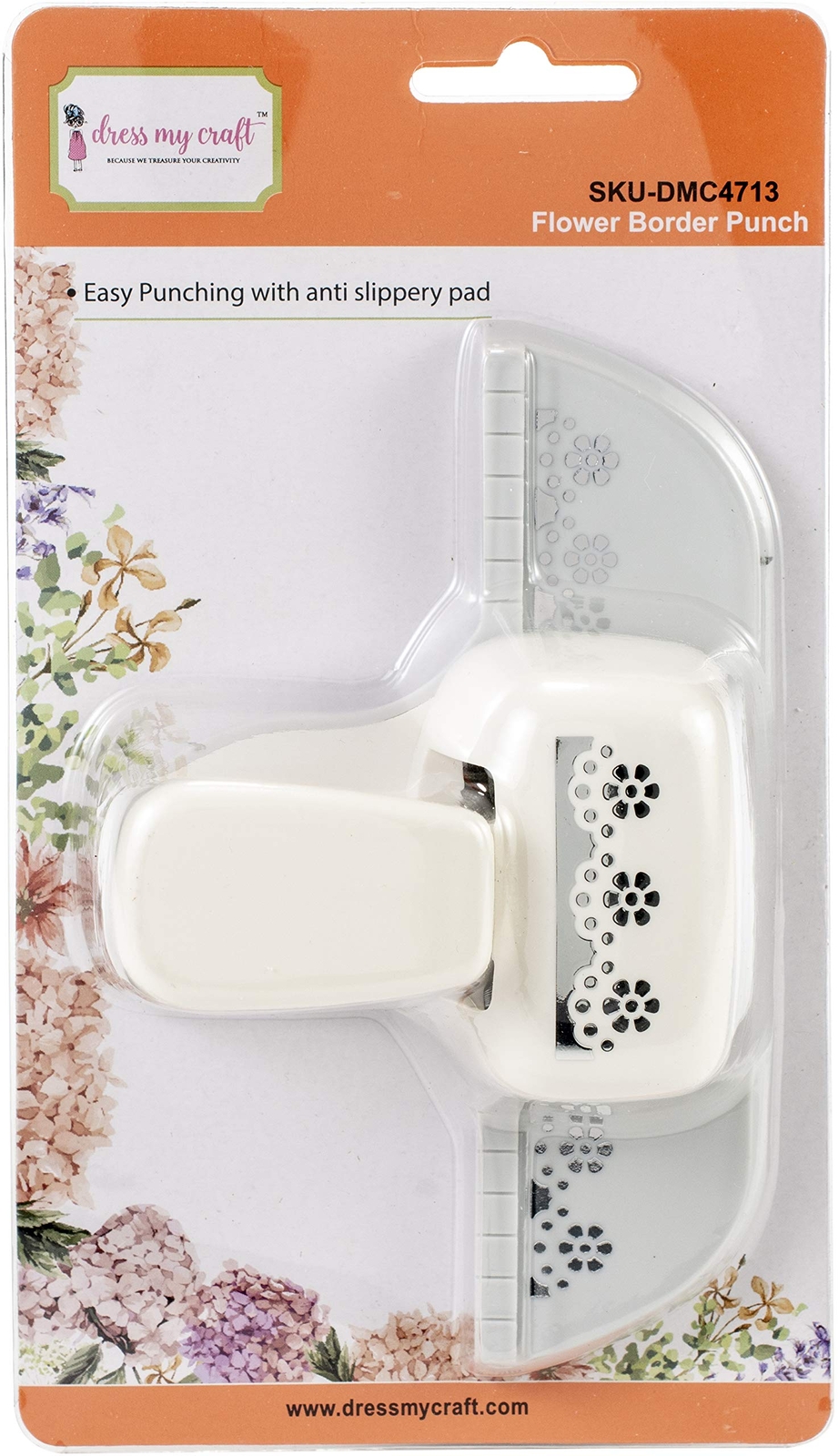 Crafters 3PL Paper Flower Border Punch for DIY Scrapbooking-image
