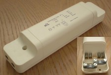 12V HALOGEN TRAFO HALOGENTRAFO 105W / 105W VDE / 200W DIMMBAR MADE IN GERMANY