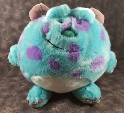 Disney Monster's Inc Round Sullivan Sulley Sully Plush Stuffed Animal | eBay