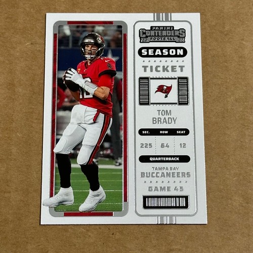 2022 Panini Contenders - Season Ticket #93 Tom Brady Buccaneers