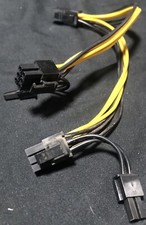 PCI Express 6-pin to Dual 8-pin 6 2 pin GPU Power