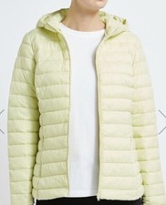 Dunnes Hooded Superlight Light Lime Green Jacket Size Large Brand New With Tags