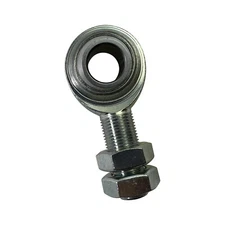 Universal Round 3/4" DD Steering Shaft Support Bearing Heim Joint Street Rod