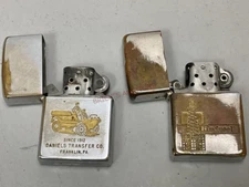 Birdwell and Daniel’s Transfer Co Zippo Lighters