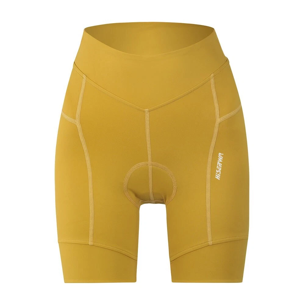 Unisex Adults Yellow Cycling Shorts for sale | eBay