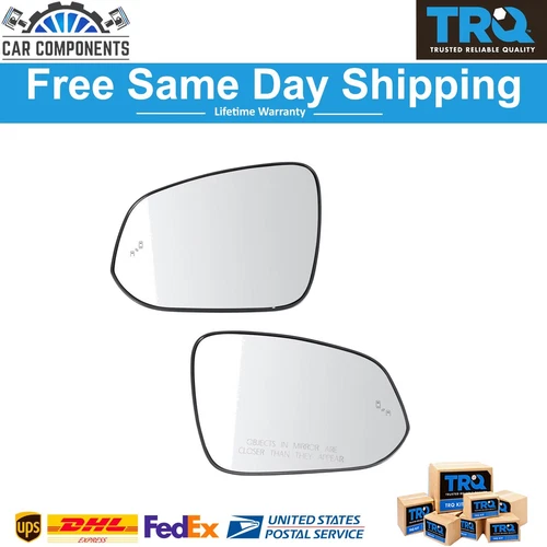 TRQ New Mirror Set For 2013-2021 Toyota Rav4 Tacoma