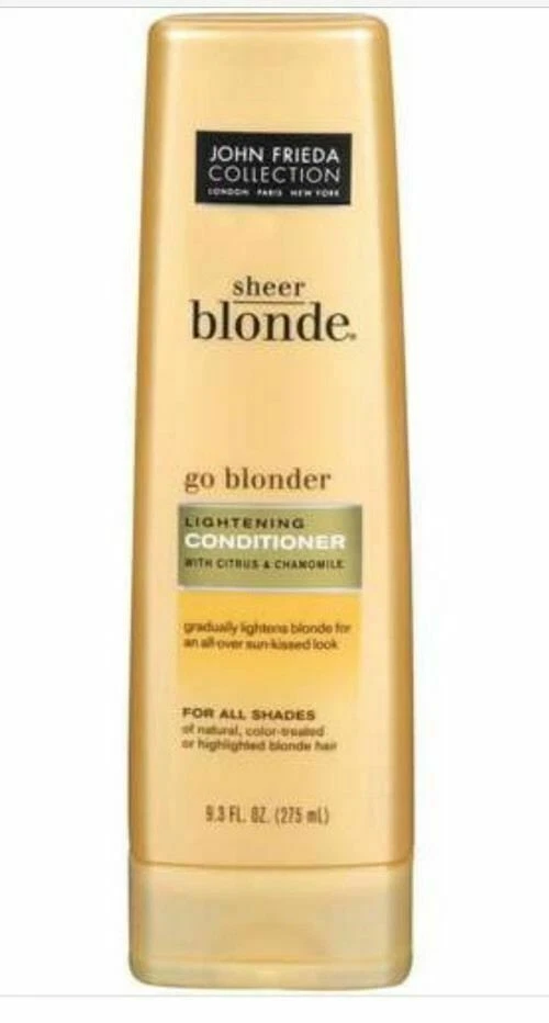 2 件全新 JOHN FRIEDA 透明金发 GO 金发美白护发素,适用于所有颜色 — 第 2/2 张图片